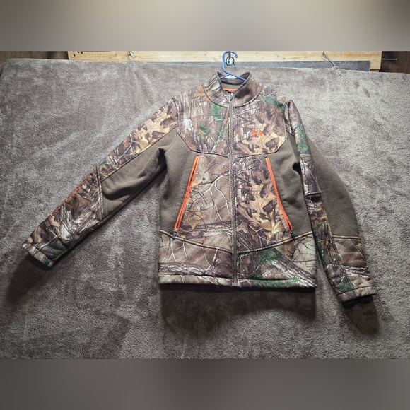 Underarmor Storm Camo and Olive Performance Jacket - Picture 1 of 9